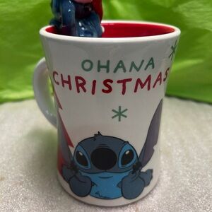 Disney Stitch Blue and White Mug